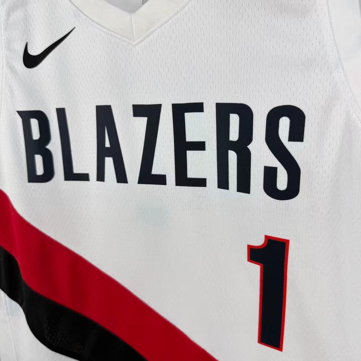 Regata Portland Trail Blazers White