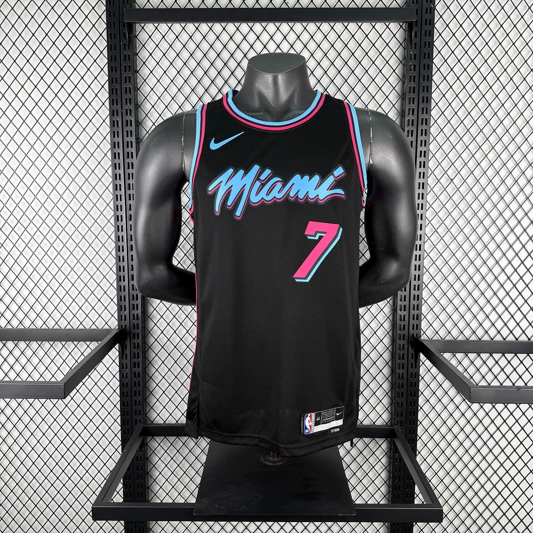 Regata Miami Heat Black gola