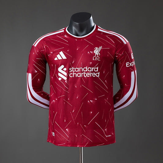 Camisa Liverpool 26/27 Home - Player manga longa
