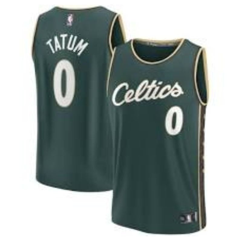 Camisa NBA Jayson Tatum - Boston Celtics - 2023 Fastbreak - Edição Cidade - Kelly Green