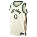 Camisa NBA Jayson Tatum - Boston Celtics - 23/24 - Branco - Edição Cidade