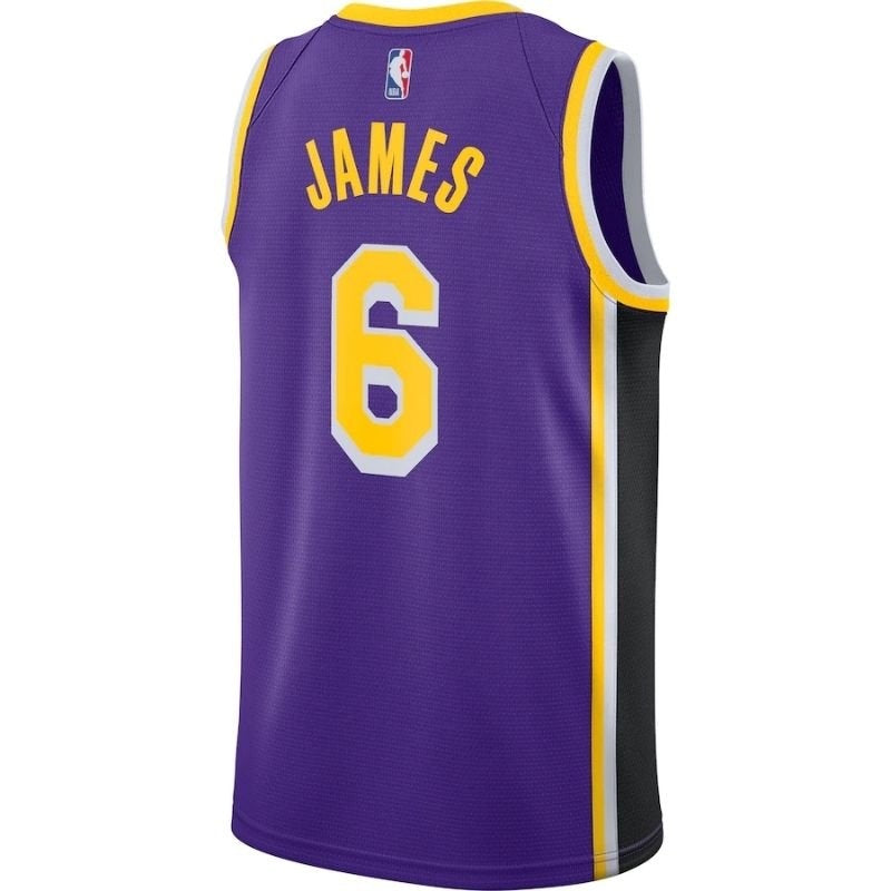 Camisa NBA - Los Angeles Lakers - LeBron James Roxo