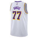 Camisa NBA Luka Dončić - Los Angeles Lakers - Edição Associação 2024 - Branco - Unisex