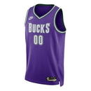 Camisa NBA - Milwaukee Bucks - 2023 - Edição Clássica - Roxo