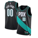 Camisa NBA - Portland Trail Blazers - 2023 - Edição Cidade - Preto
