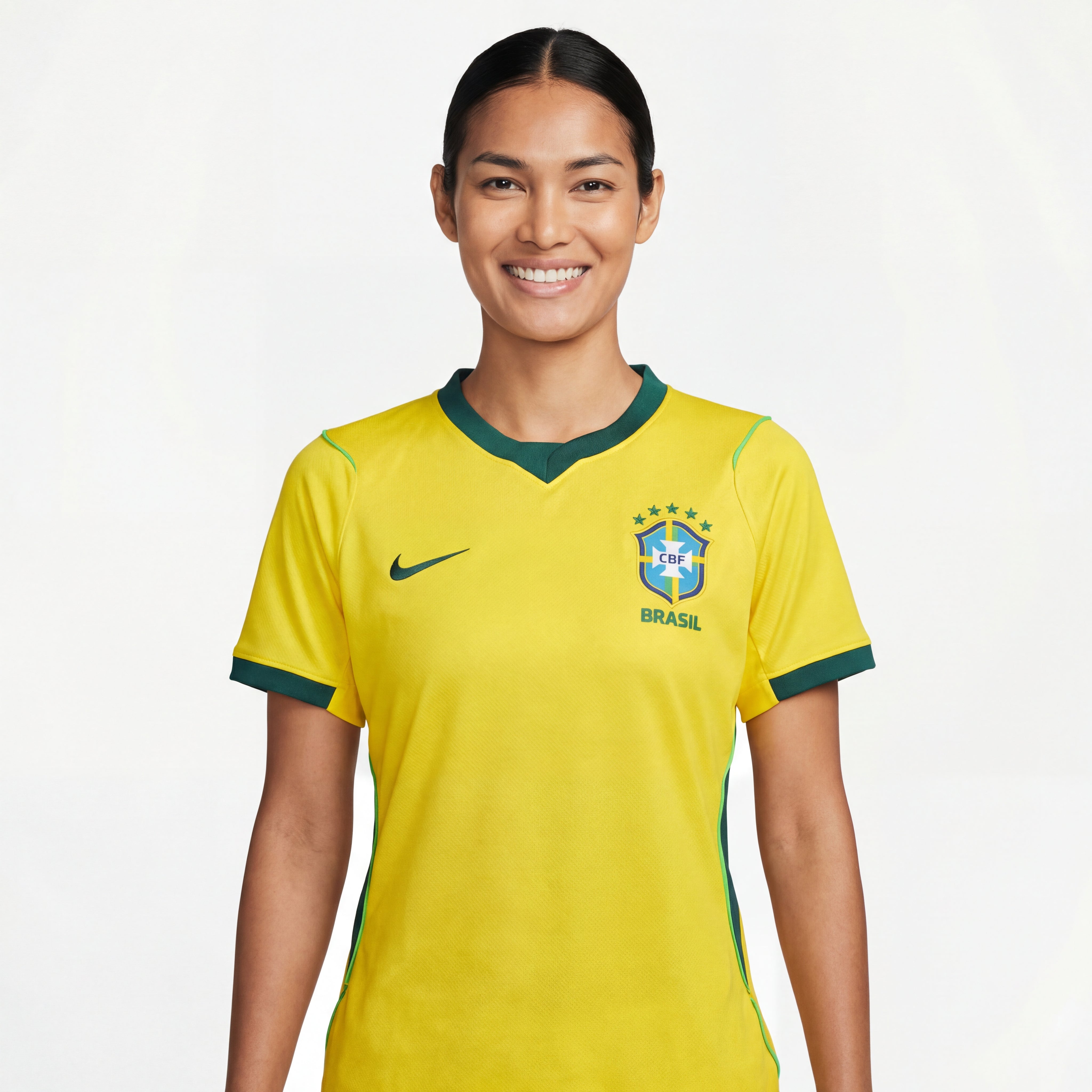 Camisa Feminina Brazil 2026 Worldcup Nike - Yellow – Diário Stores
