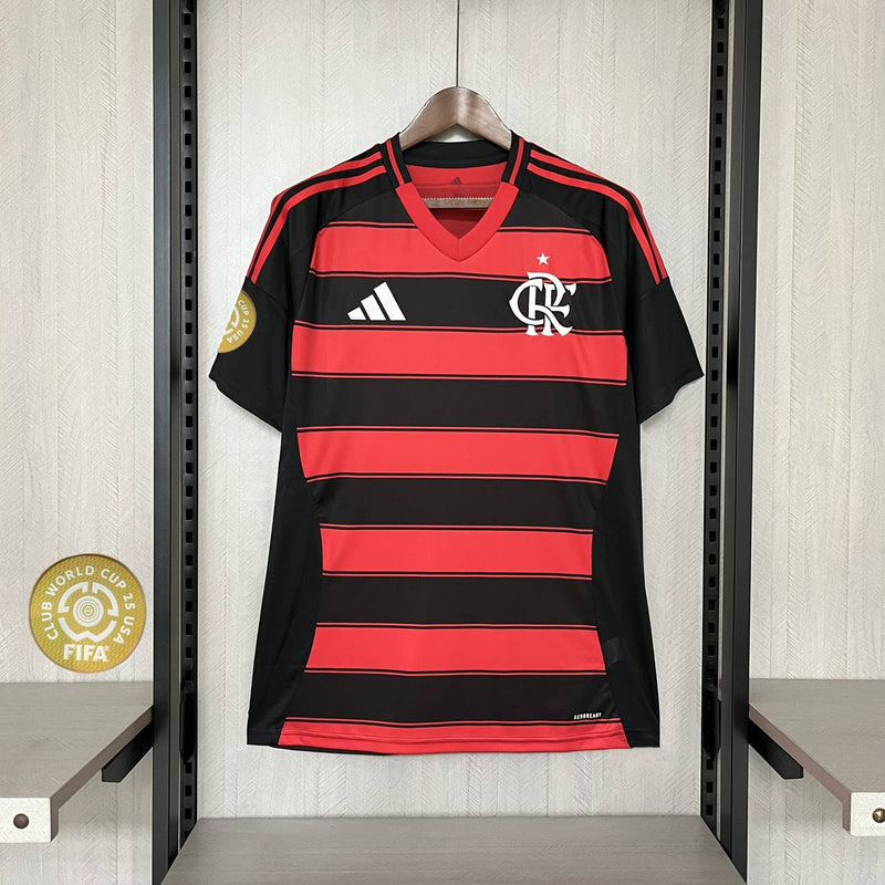 Camisa Flamengo 25/26 Uniforme  I - Modelo Torcedor (Patch Super mundial)