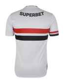 Camisa São Paulo 25/26 I Home - Patrocinado - Versão Torcedor