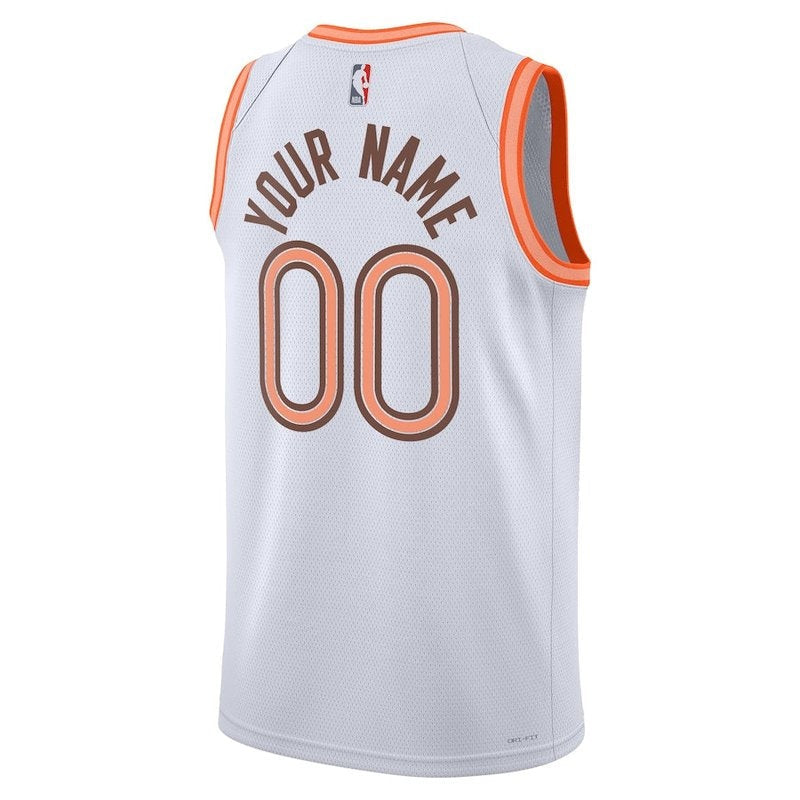 Camisa NBA - San Antonio Spurs - 23/24 - Branco - Edição Cidade