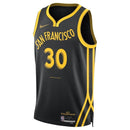 Camisa NBA Stephen Curry - Golden State Warriors - 23/24 - Preto - Edição Cidade