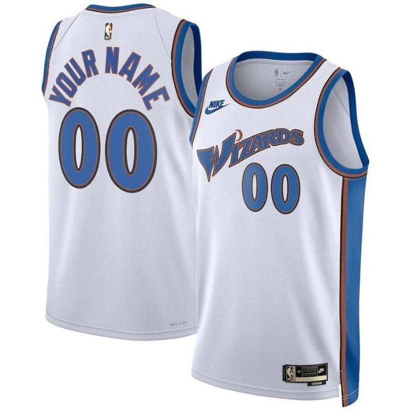 Camisa NBA - Washington Wizards - 2023 - Edição Clássica - Branco